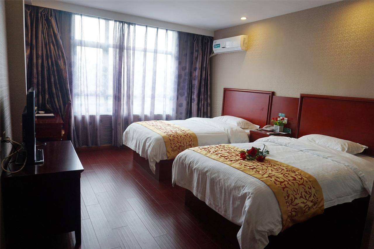 Greentree Inn Jiangxi Jindezhen People Square Jindin Business Hotel Jingdezhen Exterior foto