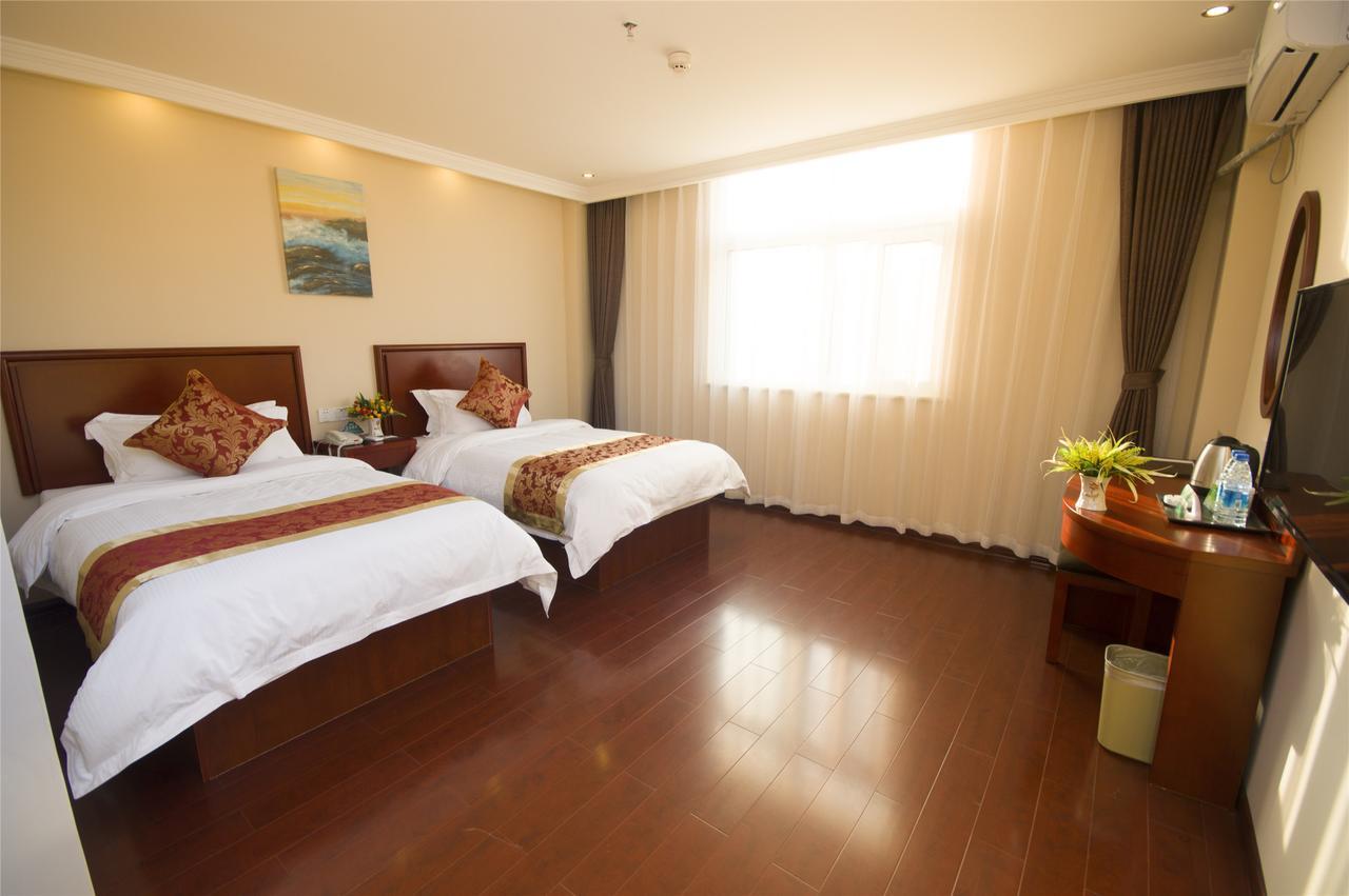 Greentree Inn Jiangxi Jindezhen People Square Jindin Business Hotel Jingdezhen Exterior foto